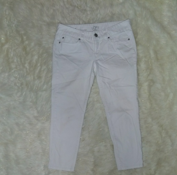 Ann Taylor Loft Modern Crop Denim - Picture 1 of 6